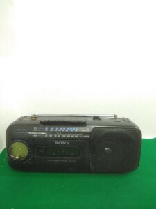 g_t Q937 SONY FM/AMクロック付ステレオラジカセ(CFM-175TV)★AV機器★オーディオ機器★カセットデッキ★ラジカセ☆ソニー