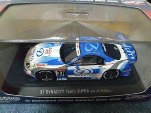 1/43 EBBRO　2004年JGTC ダイナシティトムススープラ#37 J・コートニー、片岡龍也