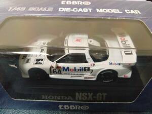 1/43 EBBRO 1999年JGTC モービル1NSX#64 T・コロネル、山西康司