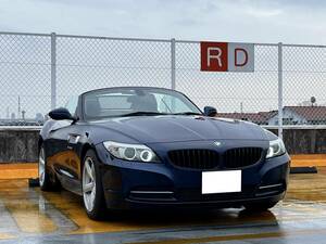 【超美車】BMW Z4 sDrive 23i /ディープシーブルー【検8/2長期取得】直列6気筒NAエンジン/純正ナビ/パドルシフト/電動オープン快調OK