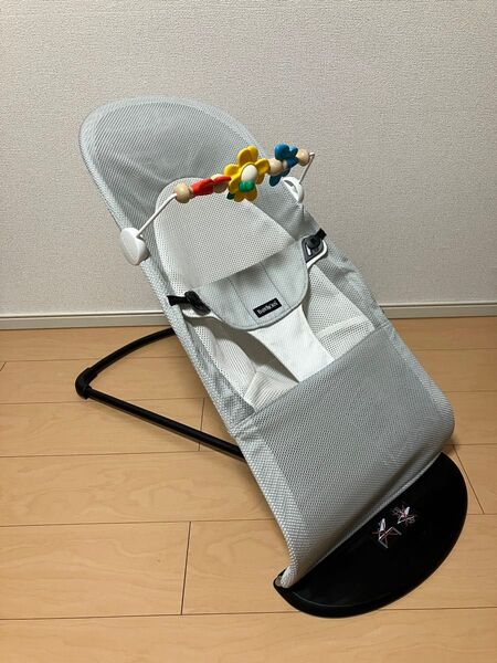 BABYBJORN ベビービョルン バウンサー メッシュ ホワイト　バウンサートイセット