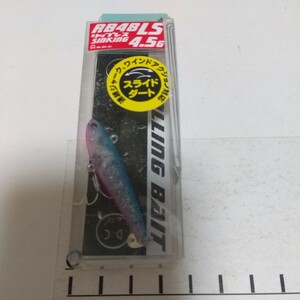 T22　タックルハウス　ローリングベイト リップレス ワインドダートカスタム RB48LS 3Dクリアブルピン　ROLLING BAIT LIPLESS