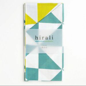 新品未開封●hirali　手ぬぐい　( 風光る )　竹野染工　リバーシブル　　