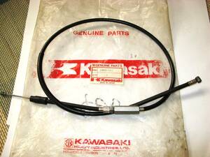 カワサキ　KH400/KH250/250SS/350SS/400SS　S1S2　クラッチワイヤー　54011-053　純正未使用品　当時物 