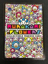 Murakami Flowers 108フラワーズ　 Collectible Trading Card　村上隆　トレーディングカード　斜め縞レインボー 16×16　レア(R)_画像3