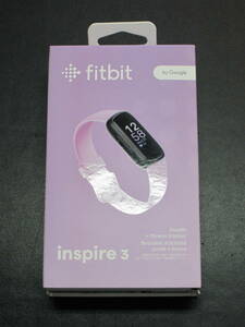【新品未開封】 Fitbit Inspire 3 健康管理 トラッカー パープル L/Sサイズ FB424BKLV-FRCJK