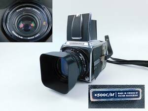 ★☆　再出品　HASSELBLAD ハッセルブラッド　500Ｃ/Ｍ　レンズ付　Planar 1:2.8 f=80mm ジャンク扱い　 ☆★　