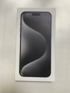 iPhone 15 Pro Max 256GB MU6P3J/A ブラックチタニウム 新品、未使用 未開封 SIMフリー