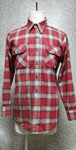 リーバイス 60’s ヴィンテージ　ウールチェックシャツ　Styled by Levi's シャドーチェック　vintage made in usa 