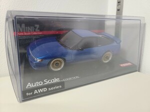 京商 Mini-Z ミニッツ ボディ Auto Scale 【日産シルエイティ 青】 オートスケールコレクション