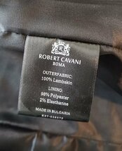 最高峰逸品※定価32万*イタリア・ローマ発*ROBERT CAVANI/ロベルトカバーニ*最上級イタリア羊革使用・レザージャケット・コート44/Ｓ_画像6