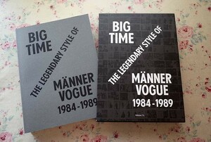 43642/Manner Vogue 写真集 Legendary Style of Manner Vogue 1984-1989 函入り ドイツのメンズ・ファッション誌 2013年 初版 Edition 7L
