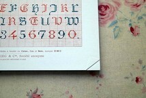 14314/フランスの刺繍図案集 アルファベット Alphabet de la Brodeuse Lettres Chiffres Monogrammes et Ornements 刺しゅう モノグラム_画像6