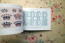 14314/フランスの刺繍図案集 アルファベット Alphabet de la Brodeuse Lettres Chiffres Monogrammes et Ornements 刺しゅう モノグラム_画像4