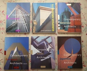 45008/世界の現代建築 6冊セット Contemporary Architects Taschen ヨーロッパ アジア 日本 アメリカ スティーヴン・ホール モーフォシス