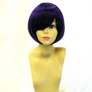 * sale * free shipping * immediate payment * heat-resisting * prompt decision full wig Short Bob 2 purple / purple D4