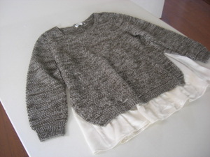  beautiful goods Kumikyoku .. chiffon knitted tea Mix 5