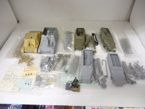 1/35 ドイツ軍 IV号突撃戦車 ブルムベア 他 戦車 組立済み パーツ まとめて 大量 ジャンク セット