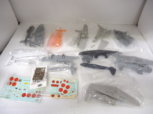  fighter (aircraft) all sorts assembly ending plastic model parts other together large amount Junk set ②