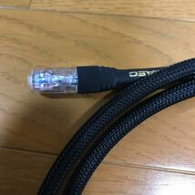 美品 SAEC SLA-500 1.2ｍ サエク オーディオ用 高品質LANケーブル _画像5