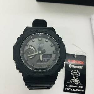 ★1円売切★●中古品● GA-B2100-1A1JF CASIO G-SHOCK（ジーショック）ブラック メンズ ウレタンベルト アナデジ