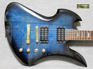 B.C.Rich Japan Edition　Mockingbird-680JE(青) モッキンバード