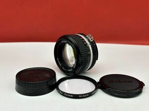 ≡ Nikon NIKKOR 50mm 1:1.4 カメラレンズ マニュアルフォーカス 単焦点 ニコン