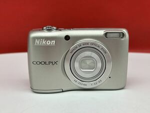 ≡ Nikon COOLPIX L26 コンパクトデジタルカメラ 動作確認済 液晶黄ばみ有り シャッター、フラッシュOK 現状品 クールピクス ニコン