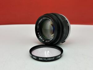 ≡ OLYMPUS OM-SYSTEM ZUIKO MC AUTO-S 1:1.4 f＝50mm カメラレンズ マニュアルフォーカス 単焦点 オリンパス