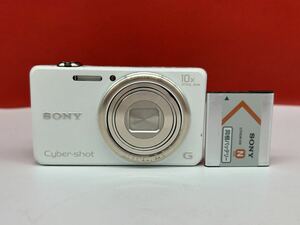 ≡ SONY Cyber-Shot DSC-WX170 ホワイト サイバーショット コンパクトデジタルカメラ シャッター、フラッシュOK 現状品 ソニー