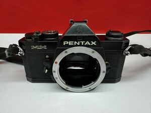 ▲ PENTAX MX ブラック ボディ 動作確認済 現状品 一眼レフ フィルムカメラ ペンタックス