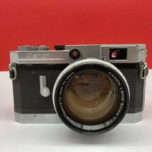 □ CANON MODEL VI-T ボディ レンジファインダー フィルムカメラ LENS 50mm F1.2 レンズ 動作確認済 現状品 キャノン_画像1