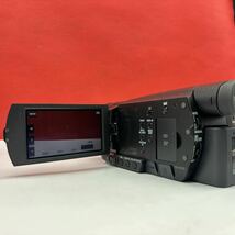 ◆ SONY デジタル4Kビデオカメラ ハンディカム FDR-AX100 ZEISS Vario-Sonnar T* 2.8/9.3-111.6 通電確認済 ソニー_画像8