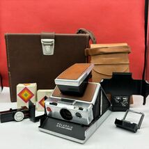 ◆ Polaroid SX-70 LAND CAMERA SONAR AutoFocusインスタントカメラ 動作未確認 ポラロイド _画像1