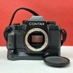 ◆ CONTAX ST フィルムカメラ 一眼レフカメラ ボディ オートフォーカス 通電確認済 現状品 コンタックス