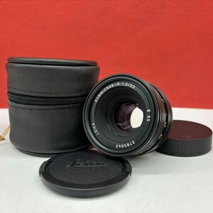 ◆ 【防湿庫保管品】 Leica Summicron-R F2/50 E55 カメラレンズ ズミクロン フード内蔵 ライカ