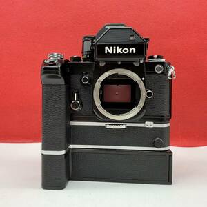 ◆ Nikon F2 フォトミックS DP-2 フィルムカメラ 一眼レフカメラ ボディ MD-2 MB-1 シャッターOK 現状品 ニコン