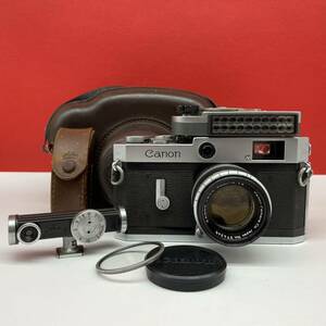 □ Canon camera P レンジファインダー フィルムカメラ ボディ LENS 50mm F1.8 レンズ 動作確認済 シャッター、露出計OK キャノン