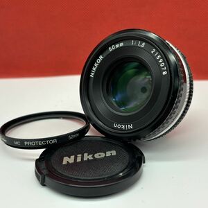 ◆ 【防湿庫保管品】 Nikon NIKKOR 50mm F1.8 Ai-s カメラレンズ 単焦点 マニュアルフォーカス ニコン
