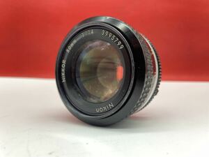 ＊ Nikon Ai NIKKOR 50mm 1:1.4 カメラレンズ LENS 単焦点 ニッコール 絞り羽根動きます ニコン