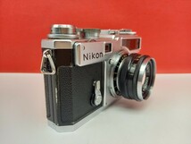 ■Nikon SP ボディ NIKKOR-H F2 5cm レンズ フィルムカメラ レンジファインダー 動作確認済 シャッターOK ニコン_画像4