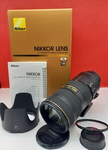 ■防湿庫保管品 Nikon N AF-S NIKKOR 70-200mm F2.8G ED VR Ⅱ カメラ レンズ 動作確認済 ニコン