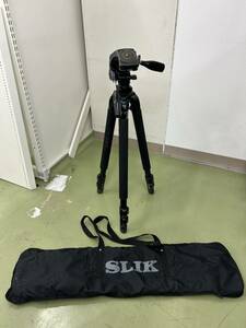 ≡ SLIK PRO 700DX-AMT 三脚 雲台 カメラ三脚 カメラアクセサリー カメラ用品 ケース付き スリック