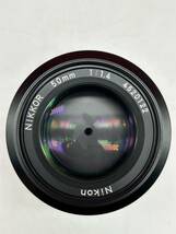 ≡ Nikon NIKKOR 50mm 1:1.4 カメラレンズ マニュアルフォーカス 単焦点 ニコン_画像6