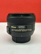 ≡ 美品 使用回数浅め Nikon AF-S NIKKOR 50mm f1.4 G カメラレンズ 動作確認済 ニコン_画像2