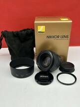 ≡ 美品 使用回数浅め Nikon AF-S NIKKOR 50mm f1.4 G カメラレンズ 動作確認済 ニコン_画像1