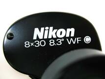ゆうパック.60サイズ送料記載済み　NIKON 8ｘ30 ＷＦ.ニコン双眼鏡.ケース付き　レンズに.傷もカビも無いようです　程度良（赤枠.樂多我）_画像10