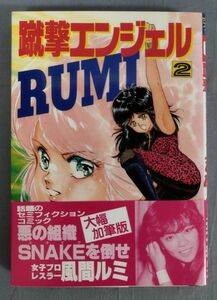 『サンコミックファイターズ 蹴撃エンジェルRUMI 第2巻』/昭和63年初版/近石雅史/株式会社朝日ソノラマ/Y10417/fs*24_1/21-01-1A