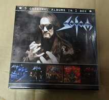 SODOM 5 Original Albums In 1 Box スラッシュ　Tapping The Vein　Get What You Deserve　Masquerade In Blood　M-16　Sodom_画像1