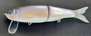 中古 ヤフオク購入 ザックベイツ デルレイッチ THEKBAITS Delraich リップ テール 付 琵琶湖 ハンドメイドルアー ウッド製